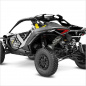 Preview: X-Design Grey-Yellow S Version for Can-Am Maverick R 2 Doors